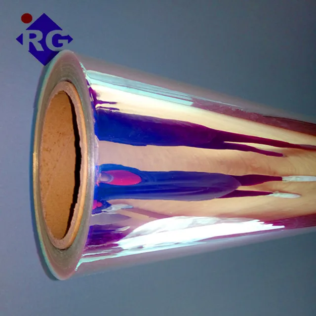 Self Adhesive 3M Quality Chill Dichroic Iridescent Finish Film for Glass Window and Acrylic Panels
