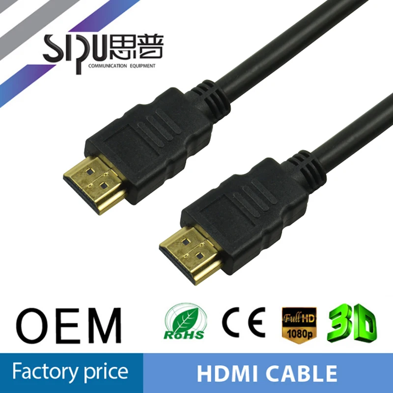 SIPU высокое качество оптовая 4 К 1.4 золотое покрытие ccs кабель hdmi