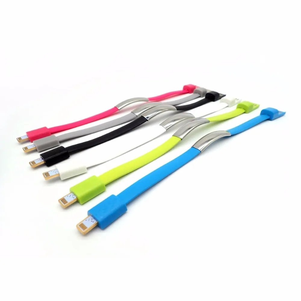 
High Fast USB Wristband Bracelet Charging Cable Data Cord Charger For Iphone 