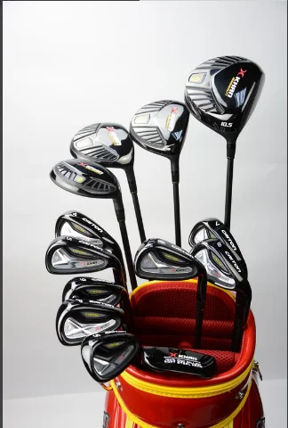 New Arrival Pu Leather Adult Mens Women Golf Bag Custom Embroidery Logo Golf Club Bag Golf Stand Bag