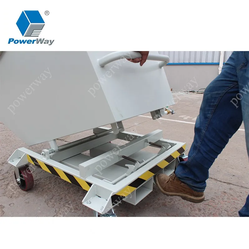 Industrial Iron Scrap Waste Skip Bin Dumping Steel Hopper Dumpster Container