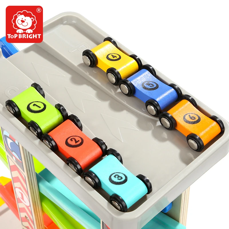Topbright montesori toys for kids mega ramps rc car race track