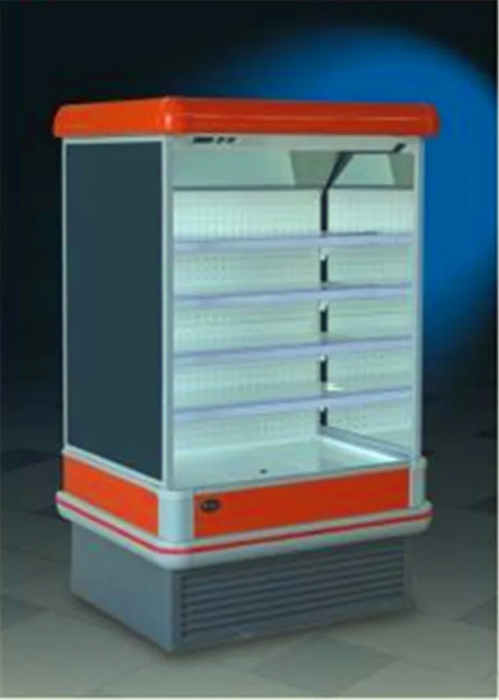 высокое качество 1м / 1,5 / 2 м / 2,5 м Супермаркет растительное морозильник