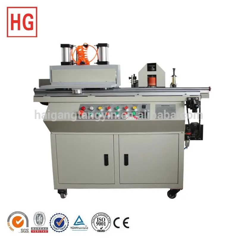 Automatic hot foil book edge gilding/banding machine