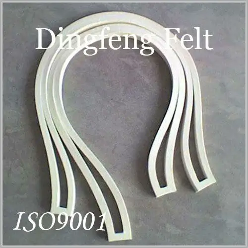 Felt pad, felt ring seal, felt seal strips