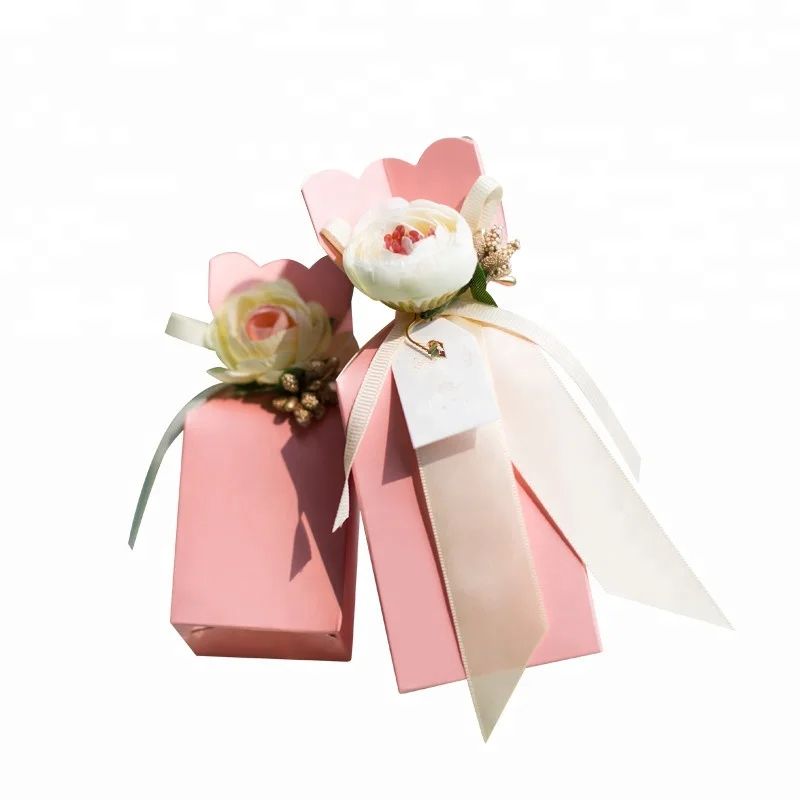 Luxury Wedding Boxes for Guest Wedding Gifts Candy Packing Box