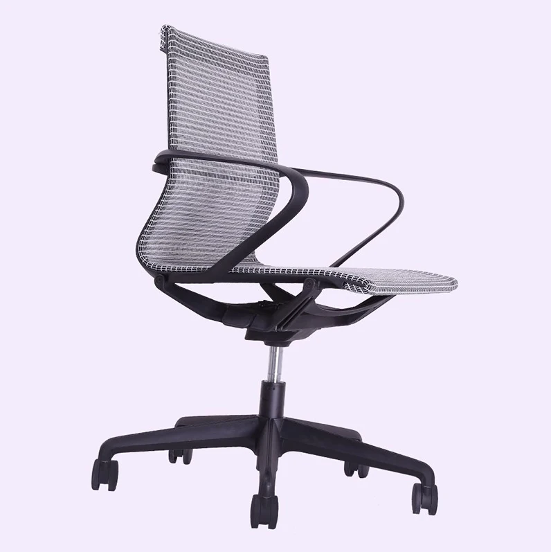 Mid back modern full mesh office swivel staff desk chair