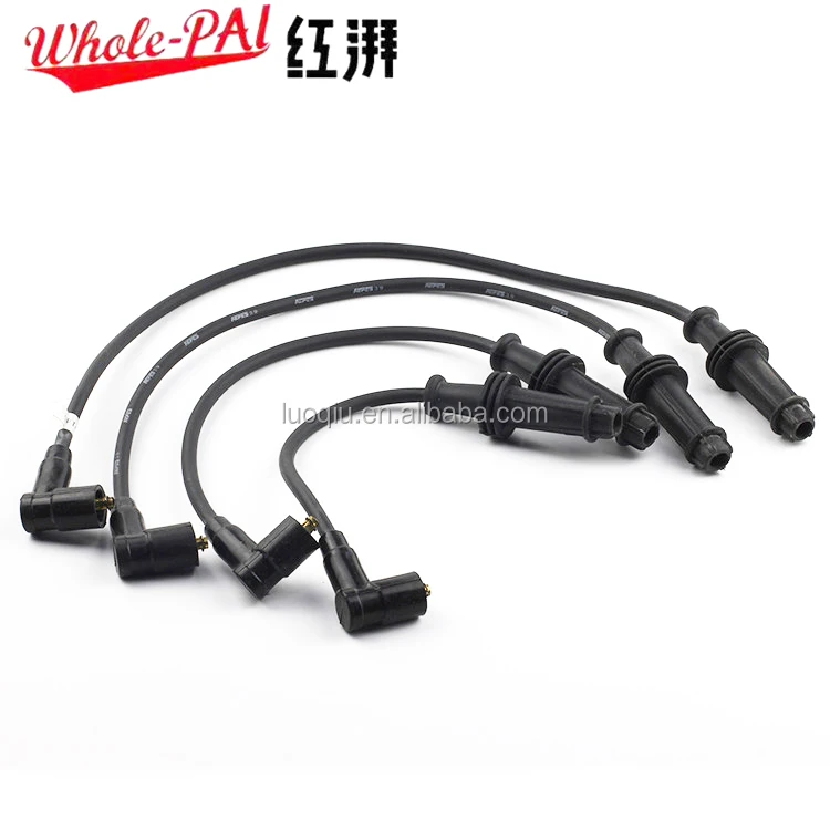 Auto Engine Silicone Spark Plug Wire Set Ignition Coil Cable for Toyota Nissan Hyundai KIA Mitsubishi Mazda Ford Chevy Chevrolet
