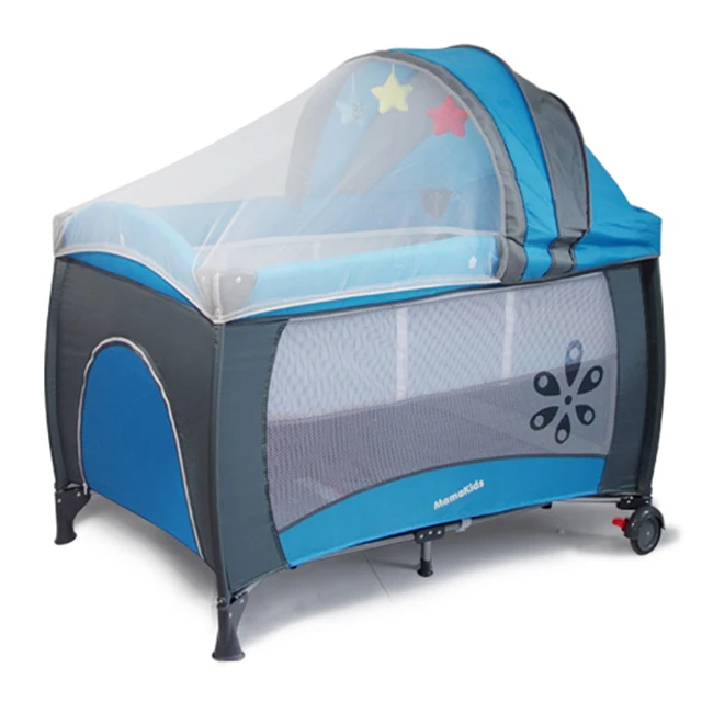 folding square foldable baby bed cot baby bed crib