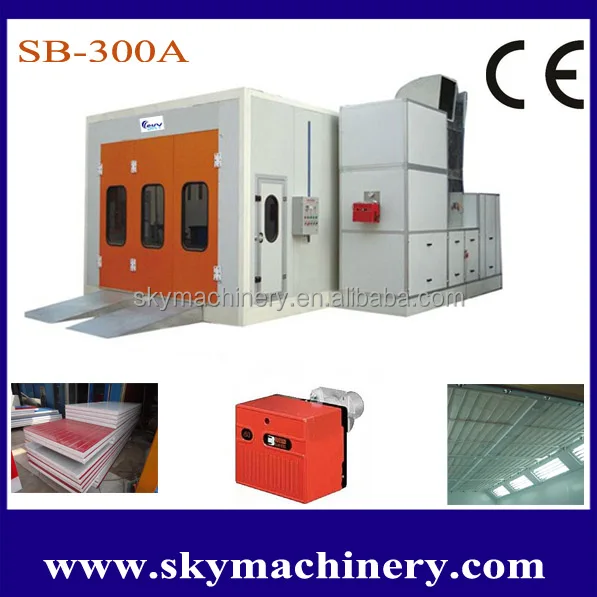 CE proved spray booth/auto paint / bench top spray booth