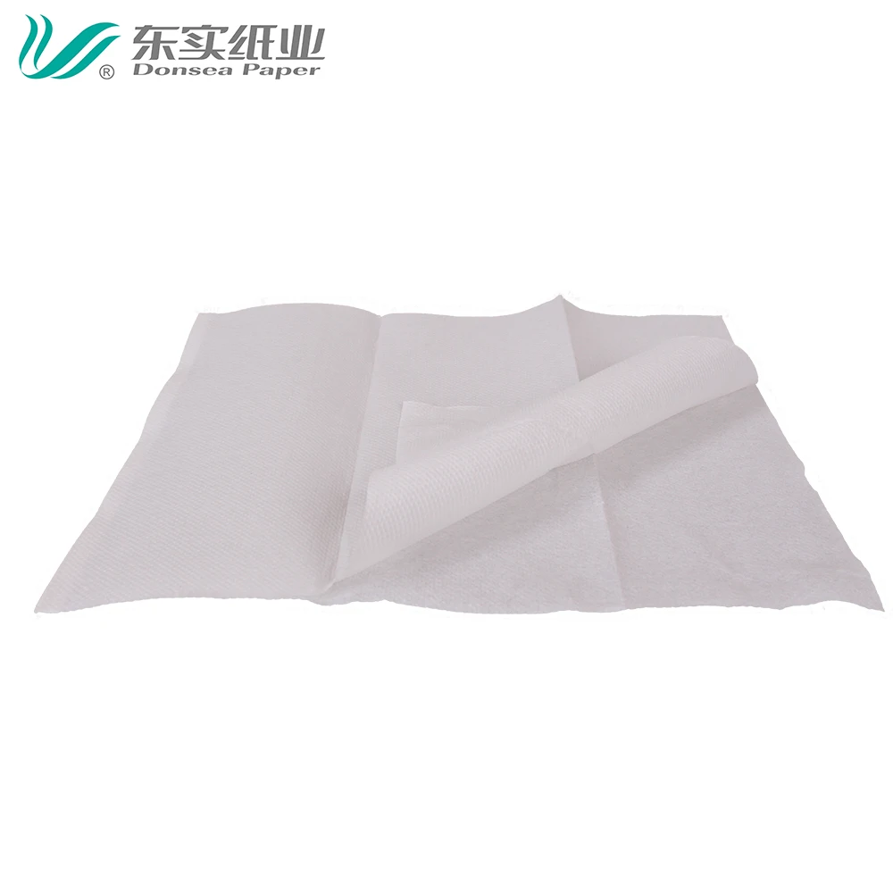 100% натуральное бамбуковое целлюлозное c-fold бумажное полотенце для рук