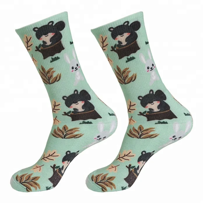 
360 Degree 3D Custom Print Sublimation Sock 