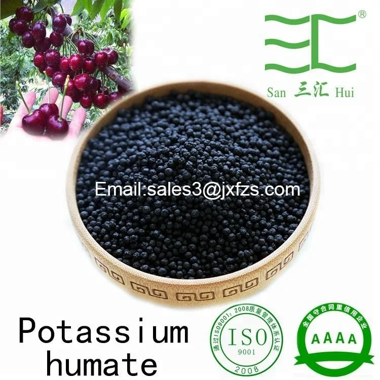 
New technology potassium humate balls black urea best fertilizer for vegetable garden of China 