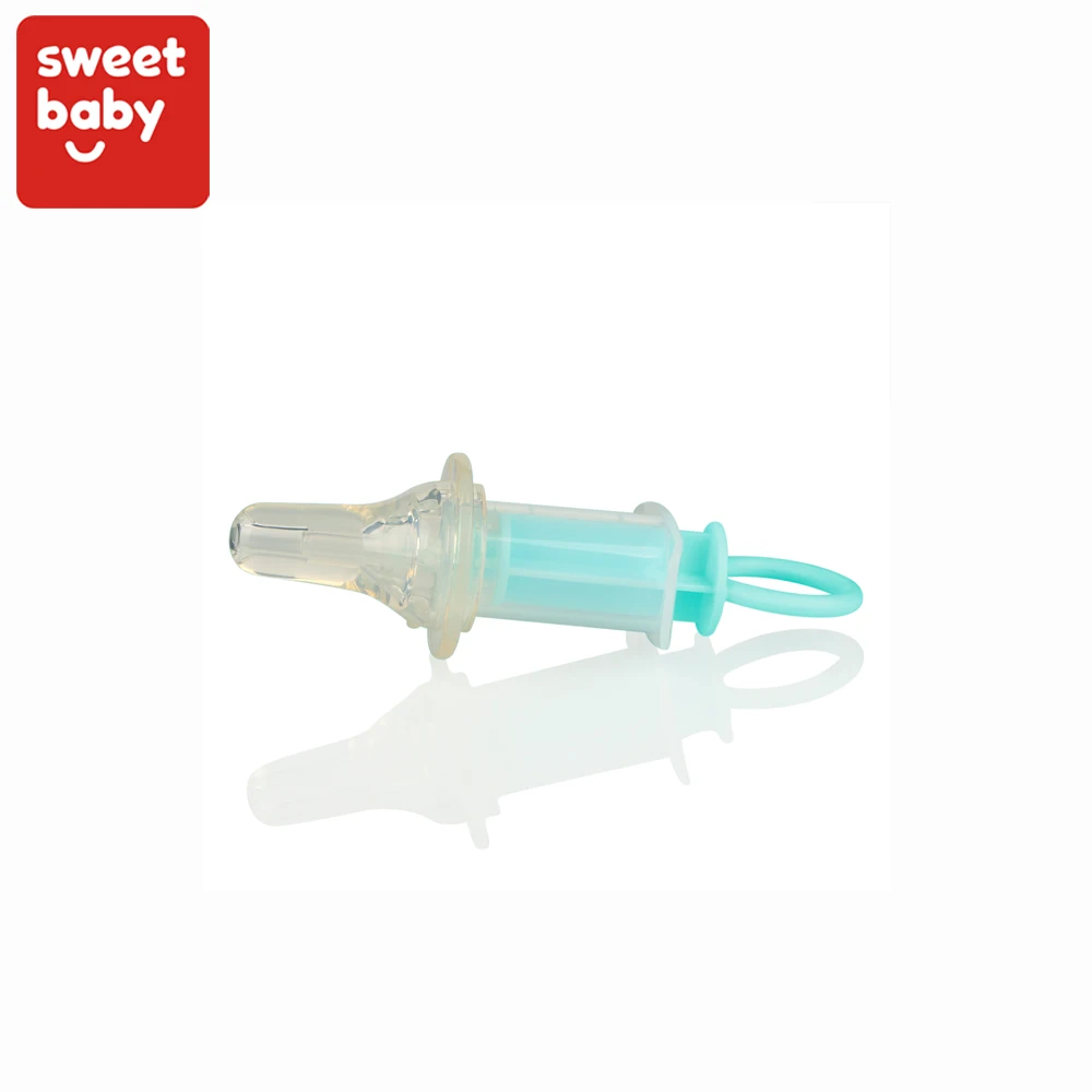 Manufacturing OEM Safe Food Grade Silicone Baby Medicine Needle Feeder For Kids
