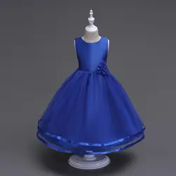 Children wedding dress baby flower girls long dress