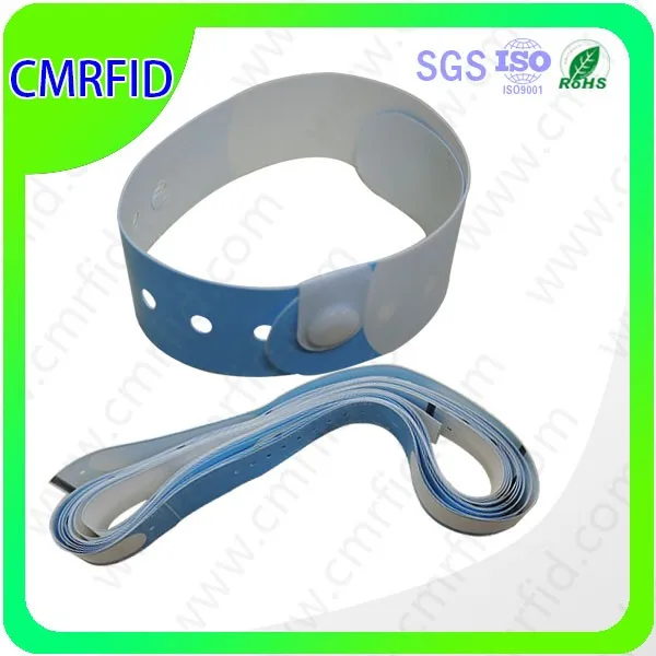 RFID одноразовые браслеты LF/HF/UHF 245 * 37 * 16мм