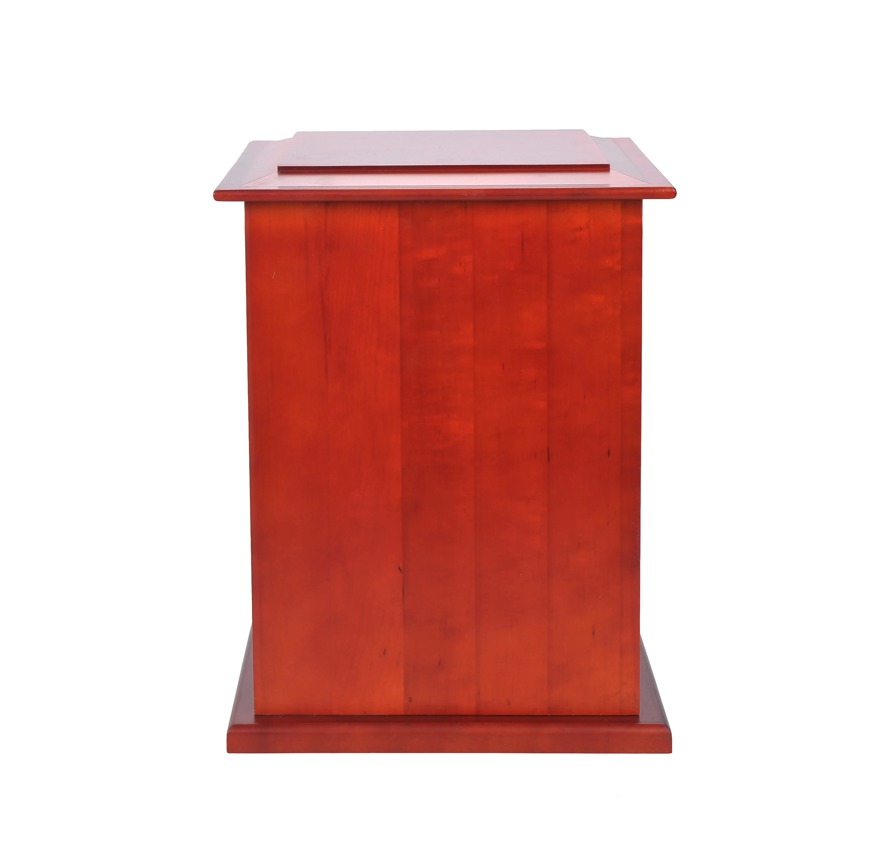 Популярная недорогая деревянная урна с фоторамкой для продажи, урна для кремации из ясеня хорошего качества