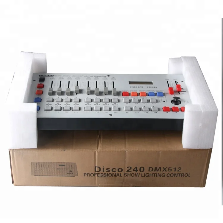 Baisun brand 240 DMX DJ Controller DMX512 Lighting Disco Controller Console For Stage Lighting Mixing Desk