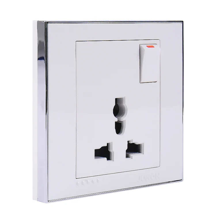 
JUNON Hot Selling Energy Saving Electric Sensor Wall Switch Socket 