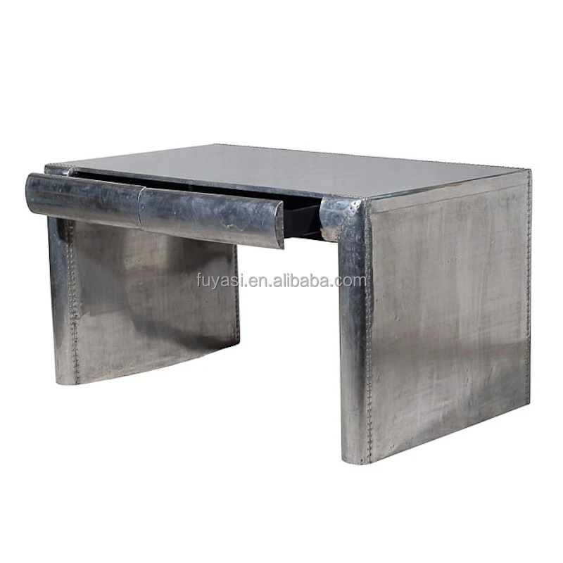 Aviator style , Aluminum office desk counter desk OF-005