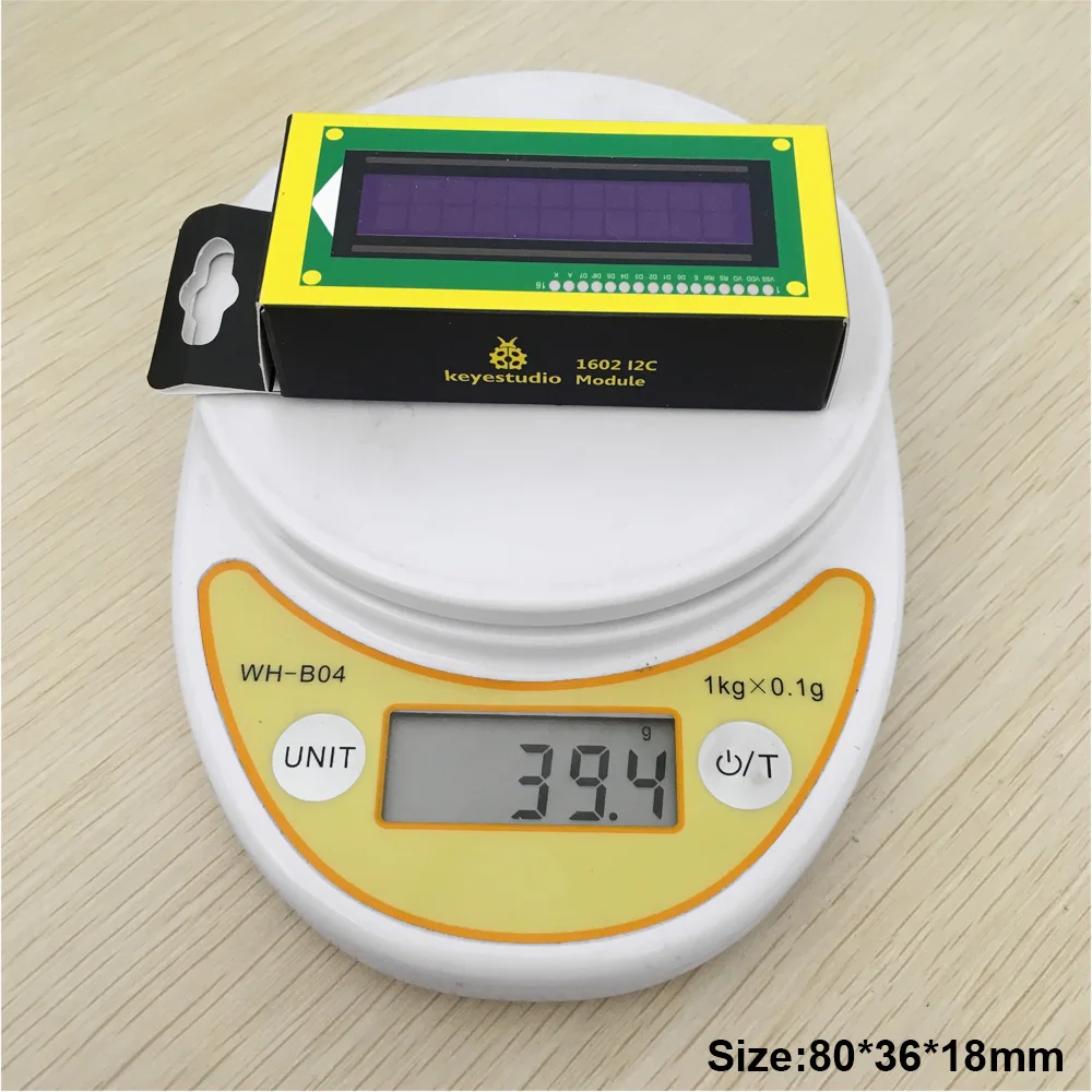 Keyestudio Ardu IIC/I2C/TWI Серийный модуль + 162 1602 16X2 ЖК-модуль экран для UNO