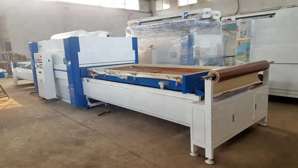 XBD-2480D PVC Vacuum Membrane Press Machine In Furniture Machine