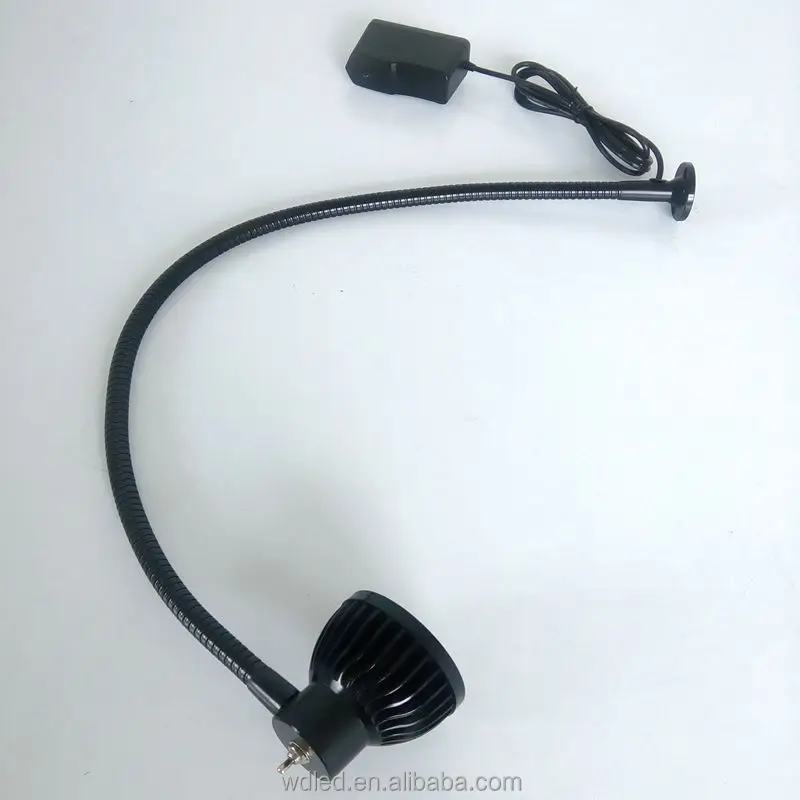 5W flex arm gooseneck led work light for CNC machine