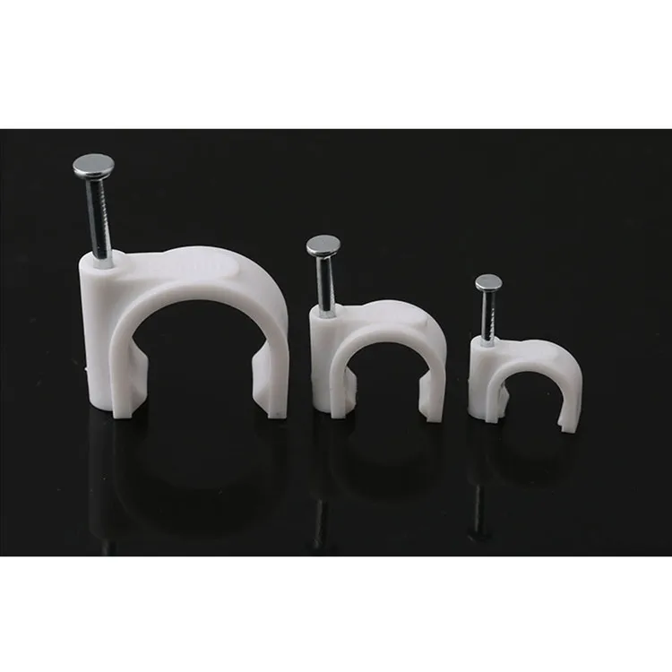  Сделанный на заказ очень маленький полированный пластиковый зажим для провода