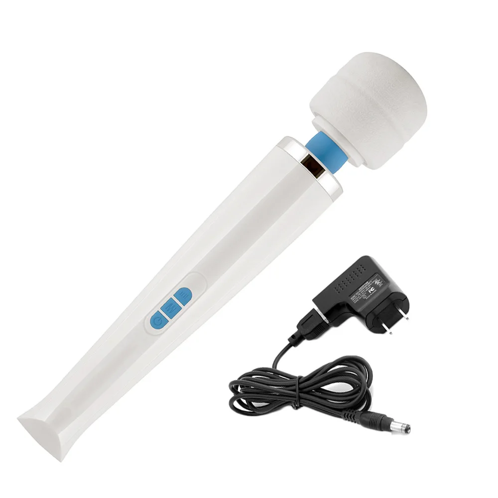 
USB Rechargeable 20 Modes Body Massager Designed Erotic Japanese Massage Wand Vibrator 