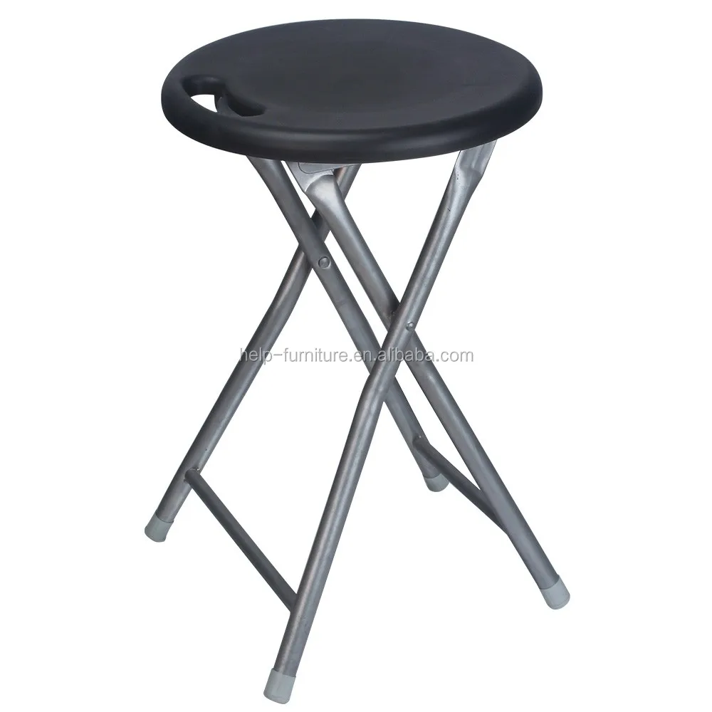 plastic sitting folding stool