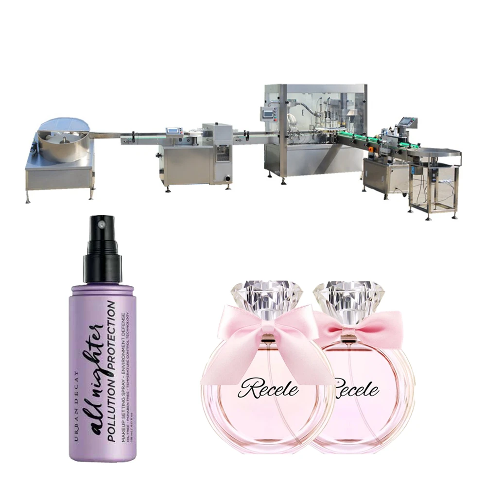 JB-P2 factory direct automatic aerosol bottling perfume bottle filling capping machine