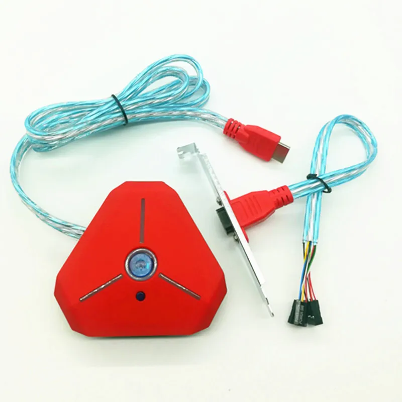 PC power button Computer case power swithc With Multifunction Power + rest button and charging + data USB