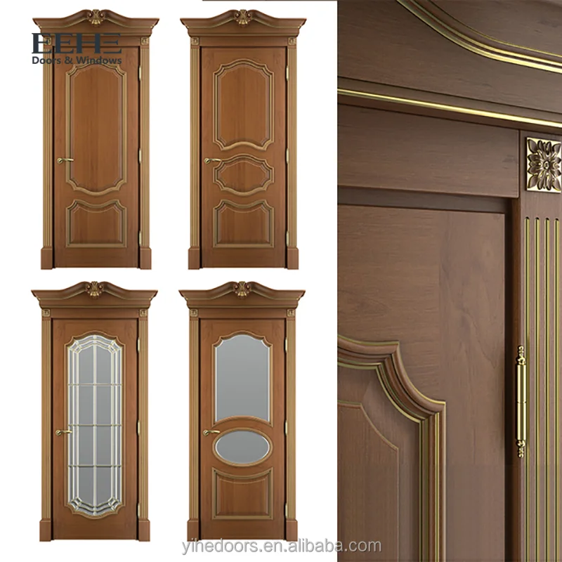 Современные овальные стеклянные вставки входной двери