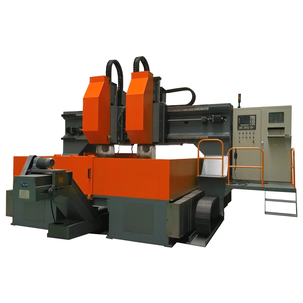 High Speed CNC Gantry Movable Tube Flange Sheet Drilling Machine