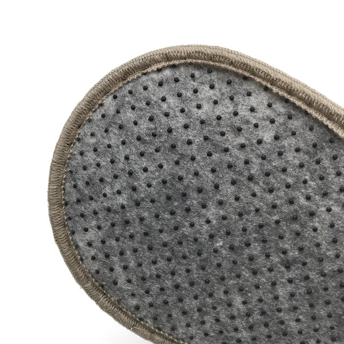 5 in 1 felt bag cheap indoor house guest slippers set