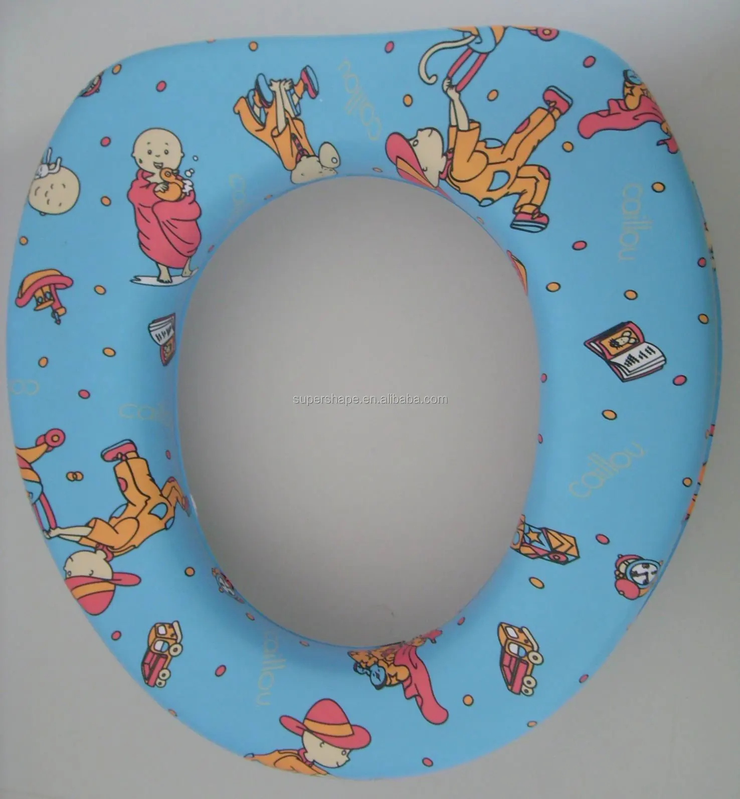 
Soft cushion toilet cover for children 