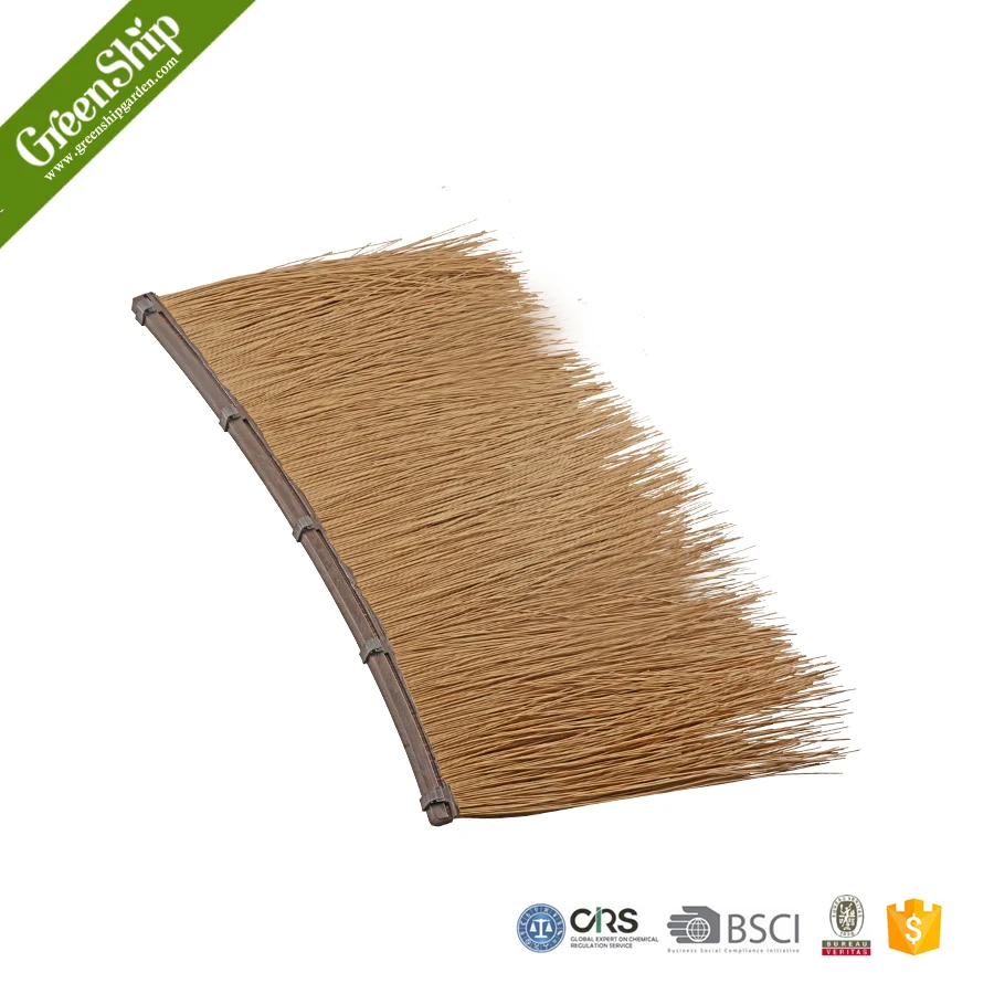 Grass reed thatch tiles for synthetic thatch roofing/cabin/ gazebo/pavilion/cabana