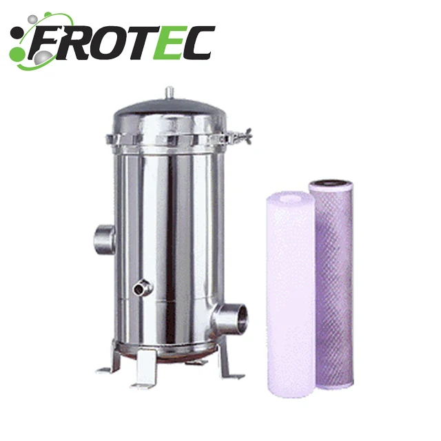 All filter housings hydrostatically tested Waste Water Treatment SS Clamp Housings