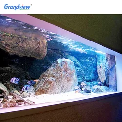 Акриловый Аквариум большого размера ультратолщины, акриловый аквариум