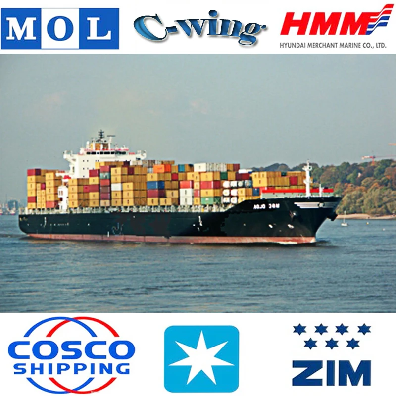 
China sea Shipping Logistics Service (from Guangzhou/Shenzhen/Shanghai/Ningbo/Qingdao/xianggang) 