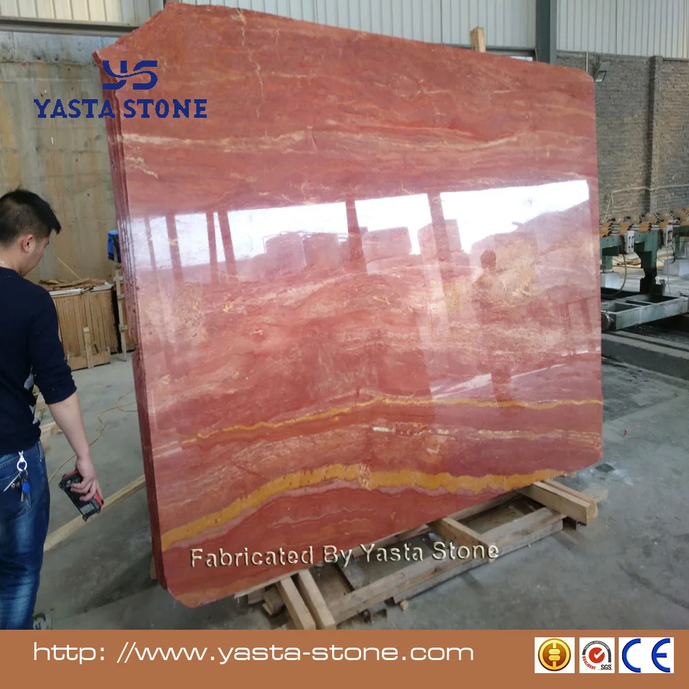 Chinese travertine slab red marble travertine 24x24 travertine tile