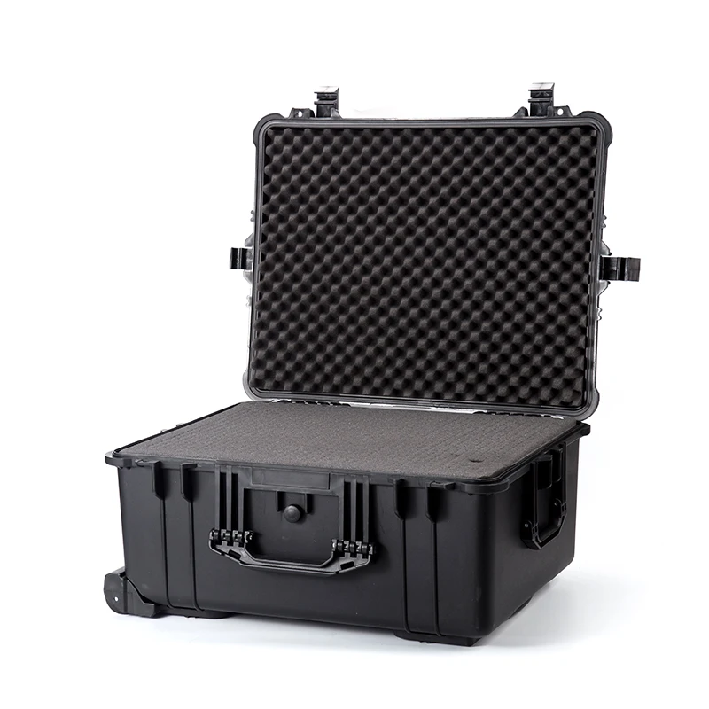 hard Plastic Waterproof Case Shockproof Tool Box with wheels