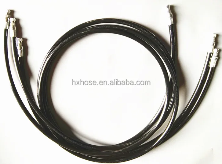 high pressure steel wire braided hydraulic water cleaning hose