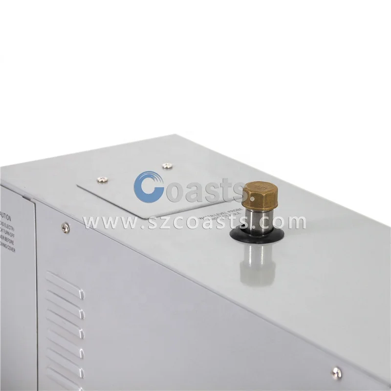 
2 minutes fast steam Coasts steam generator 9kw steam shower generator for hammam 