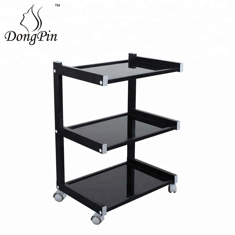 Beauty salon trolley cart salon trolley for esthetics free shipping in USA
