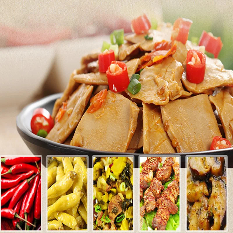 
Soybean Shiitake Mushroom 1000g Chinese Snack Food Dried Tofu Flavor 