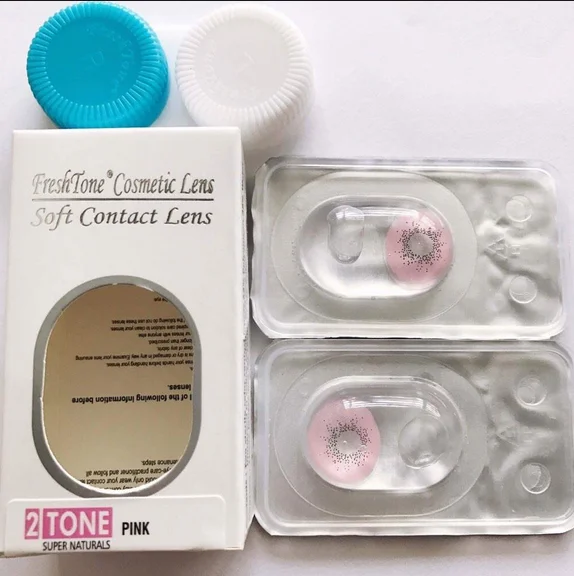 FresTone Super Natural Plano 2 линзы + 1 Футляр для линз