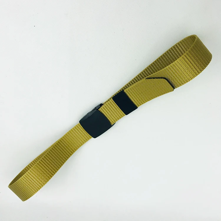 Wholesale Outdoor Sport Nylon Material Navy Canvas Webbing Belt