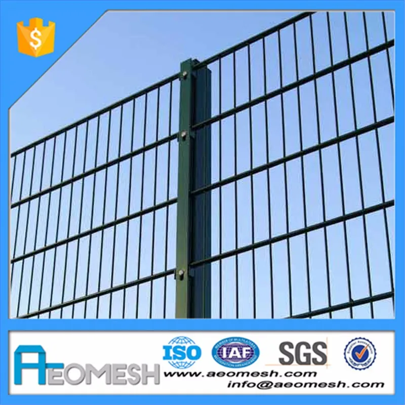 alibaba china supplier hot sale firm installation double wire fencing /highway mesh fence