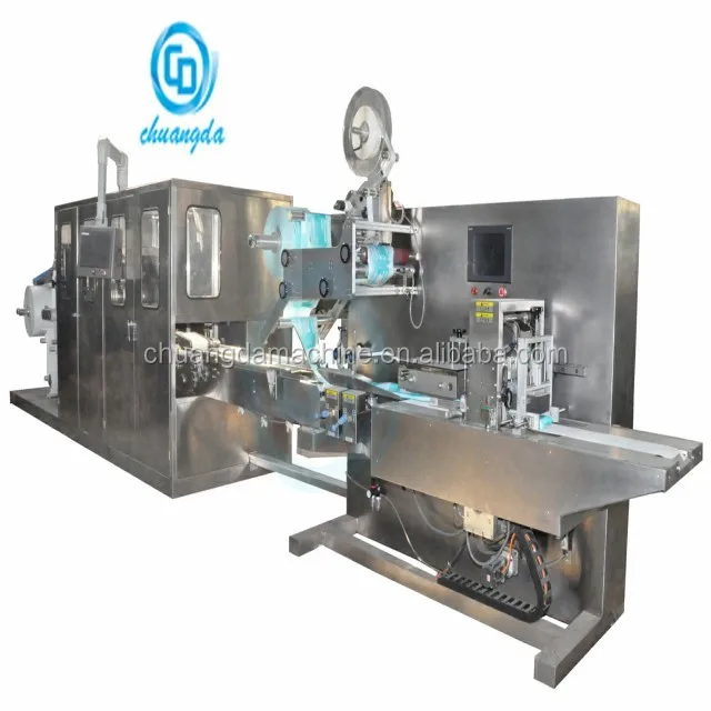 Full Auto5-30Pcs Wet Wipe Machine Line